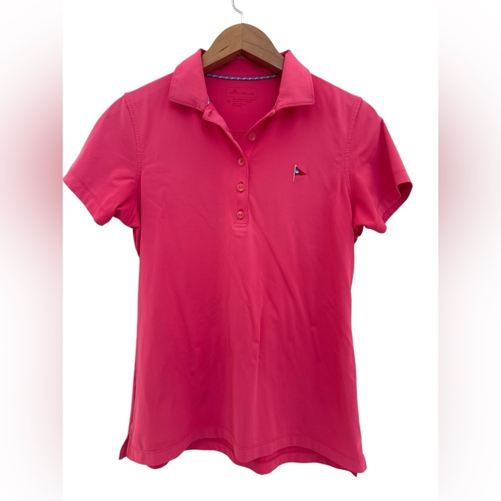 Peter Millar Women's Pink Polo Golf Shirt